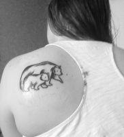 фото тату медведь от 17.11.2017 №097 — bear tattoo — tattoo-photo.ru