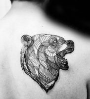 фото тату медведь от 17.11.2017 №102 — bear tattoo — tattoo-photo.ru
