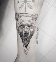 фото тату медведь от 17.11.2017 №106 — bear tattoo — tattoo-photo.ru
