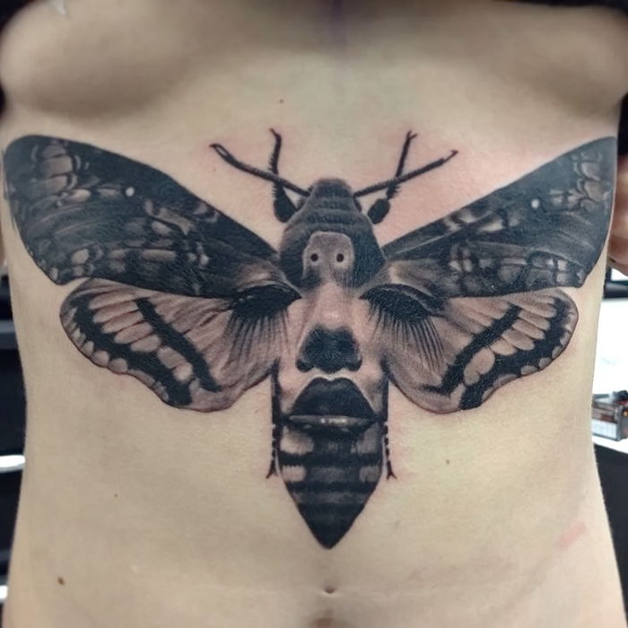 фото тату мотылек от 17.11.2017 № 055 - moth tattoos - tattoo-photo.ru.