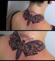 фото тату мотылек от 17.11.2017 №115 — moth tattoos — tattoo-photo.ru