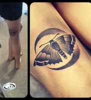фото тату мотылек от 17.11.2017 №121 — moth tattoos — tattoo-photo.ru