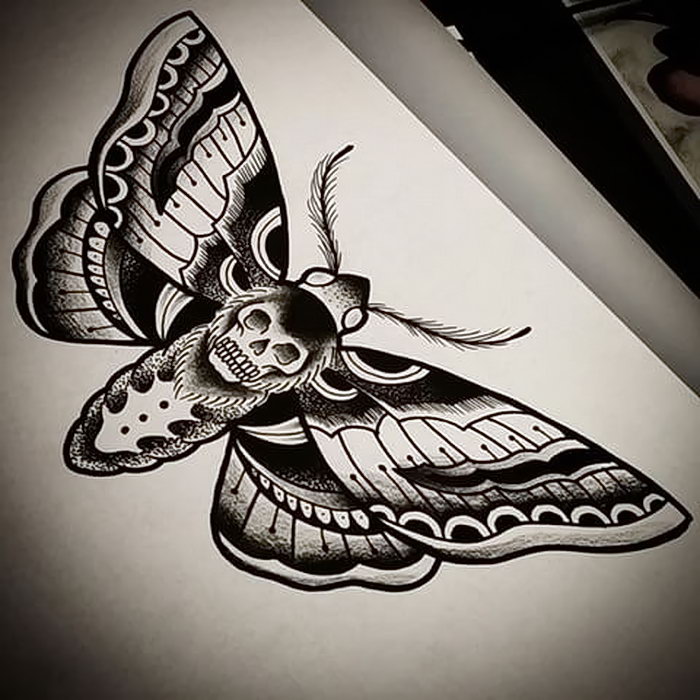 фото тату мотылек от 17.11.2017 № 193 - moth tattoos - tattoo-photo.ru.