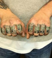 фото тату надпись от 16.11.2017 №004 — tattoo inscription — tattoo-photo.ru