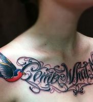 фото тату надпись от 16.11.2017 №006 — tattoo inscription — tattoo-photo.ru