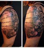 фото тату надпись от 16.11.2017 №015 — tattoo inscription — tattoo-photo.ru