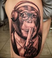 фото тату с животными от 14.11.2017 №003 — animal tattoos — tattoo-photo.ru