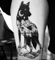 фото тату с животными от 14.11.2017 №006 — animal tattoos — tattoo-photo.ru