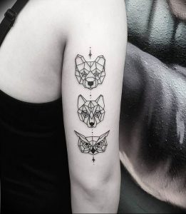 фото тату с животными от 14.11.2017 №015 - animal tattoos - tattoo-photo.ru