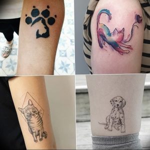 фото тату с животными от 14.11.2017 №024 - animal tattoos - tattoo-photo.ru