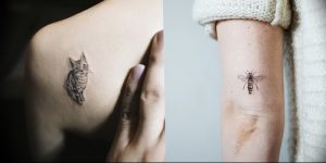 фото тату с животными от 14.11.2017 №049 - animal tattoos - tattoo-photo.ru