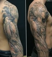 фото тату с животными от 14.11.2017 №065 — animal tattoos — tattoo-photo.ru