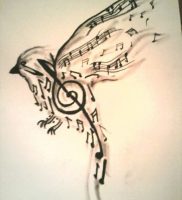 фото тату с нотами от 16.11.2017 №004 — tattoo with notes — tattoo-photo.ru