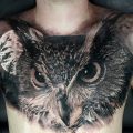 Значение тату «Филин» - совы в татуировке - фото