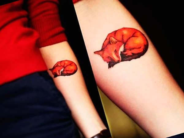 Значение татуировки «Лиса» — фото