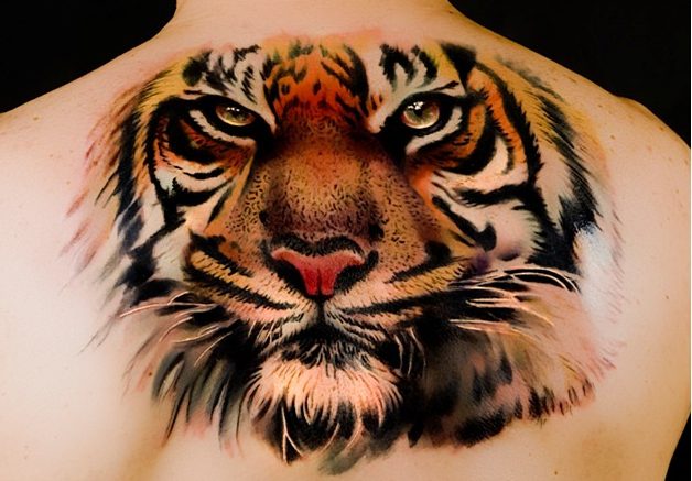 Значение татуировки «Тигр» - фото