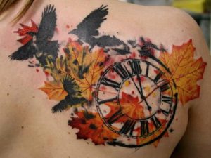 Значение татуировки «Часы» - фото