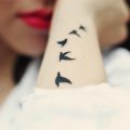 Значения татуировок с изображением птиц - фото
