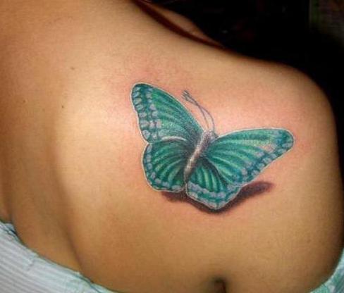 Что значит бабочка в татуировке — смысл и значение — фото