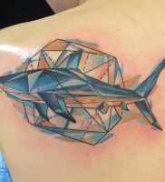 фото тату Акула от 15.11.2017 №009 — Shark Tattoo — tattoo-photo.ru