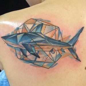 фото тату Акула от 15.11.2017 №009 - Shark Tattoo - tattoo-photo.ru