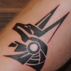 фото тату Анубис от 15.11.2017 №070 - Anubis tattoo - tattoo-photo.ru