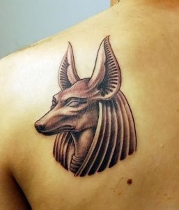 фото тату Анубис от 15.11.2017 №084 - Anubis tattoo - tattoo-photo.ru