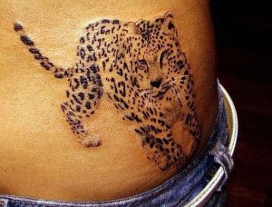 фото тату Леопард от 18.11.2017 №007 - tattoo Leopard - tattoo-photo.ru