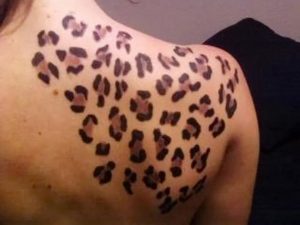 фото тату Леопард от 18.11.2017 №015 - tattoo Leopard - tattoo-photo.ru