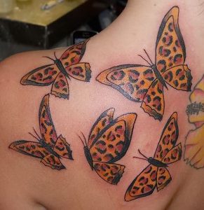 фото тату Леопард от 18.11.2017 №065 - tattoo Leopard - tattoo-photo.ru