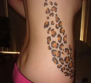 фото тату Леопард от 18.11.2017 №070 - tattoo Leopard - tattoo-photo.ru