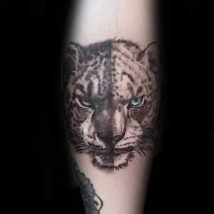 фото тату Леопард от 18.11.2017 №081 - tattoo Leopard - tattoo-photo.ru