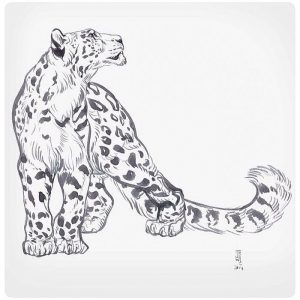 фото тату Леопард от 18.11.2017 №085 - tattoo Leopard - tattoo-photo.ru