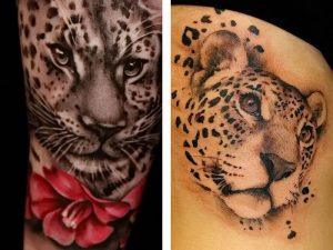фото тату Леопард от 18.11.2017 №090 - tattoo Leopard - tattoo-photo.ru