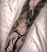 фото тату Летучая мышь от 19.11.2017 №016 — tattoo Bat — tattoo-photo.ru