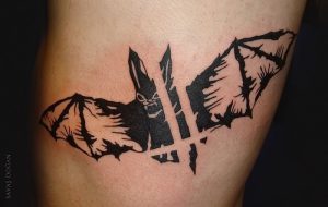 фото тату Летучая мышь от 19.11.2017 №027 - tattoo Bat - tattoo-photo.ru