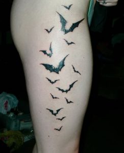 фото тату Летучая мышь от 19.11.2017 №033 - tattoo Bat - tattoo-photo.ru