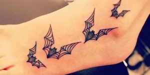фото тату Летучая мышь от 19.11.2017 №040 - tattoo Bat - tattoo-photo.ru