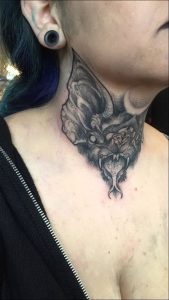 фото тату Летучая мышь от 19.11.2017 №062 - tattoo Bat - tattoo-photo.ru