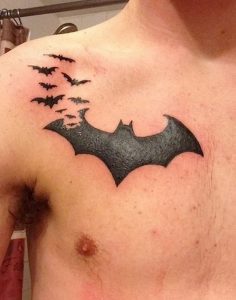 фото тату Летучая мышь от 19.11.2017 №067 - tattoo Bat - tattoo-photo.ru