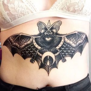 фото тату Летучая мышь от 19.11.2017 №072 - tattoo Bat - tattoo-photo.ru