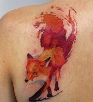 фото тату Лиса от 18.11.2017 №007 — Fox tattoo — tattoo-photo.ru