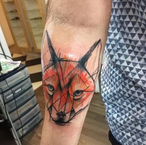 фото тату Лиса от 18.11.2017 №055 - Fox tattoo - tattoo-photo.ru