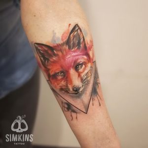 фото тату Лиса от 18.11.2017 №110 - Fox tattoo - tattoo-photo.ru