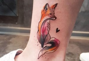 фото тату Лиса от 18.11.2017 №135 - Fox tattoo - tattoo-photo.ru