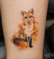 фото тату Лиса от 18.11.2017 №137 — Fox tattoo — tattoo-photo.ru