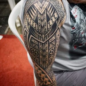 фото тату Маори от 16.11.2017 №002 - Maori Tattoo - tattoo-photo.ru