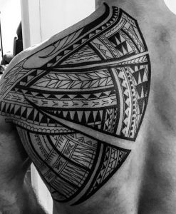 фото тату Маори от 16.11.2017 №009 - Maori Tattoo - tattoo-photo.ru