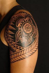 фото тату Маори от 16.11.2017 №012 - Maori Tattoo - tattoo-photo.ru
