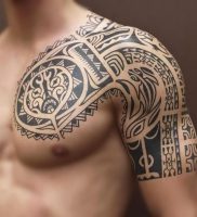 фото тату Маори от 16.11.2017 №013 — Maori Tattoo — tattoo-photo.ru